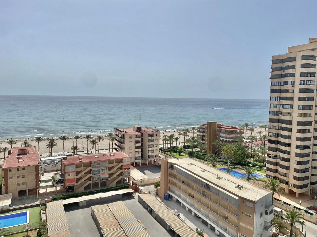 T Hercules Apto 6 Pax Vistas Al Mar, Aire Ac Wifi Inmo Leo Playa De San Juan Alicante Exteriör bild